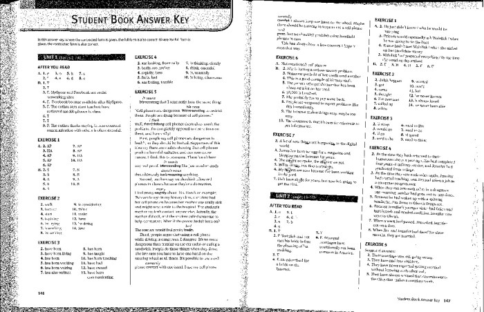 Focus grammar 4 answer key